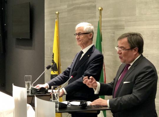 Gezamenlijke regeringszitting Vlaanderen - Noordrijn-Westfalen